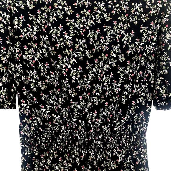 Vintage Stuart Alan Floral Romper Size 12 - Picture 7 of 8